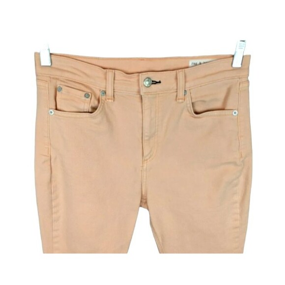 Rag & Bone Jeans Size 27 High Rise Skinny Denim W1532O137PRS Prairie Sun - Picture 4 of 9